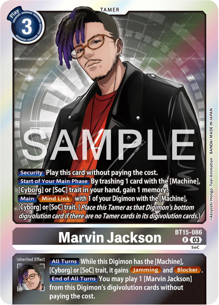 Marvin Jackson [BT15-086] [Exceed Apocalypse] - PokeCharles PokeStore