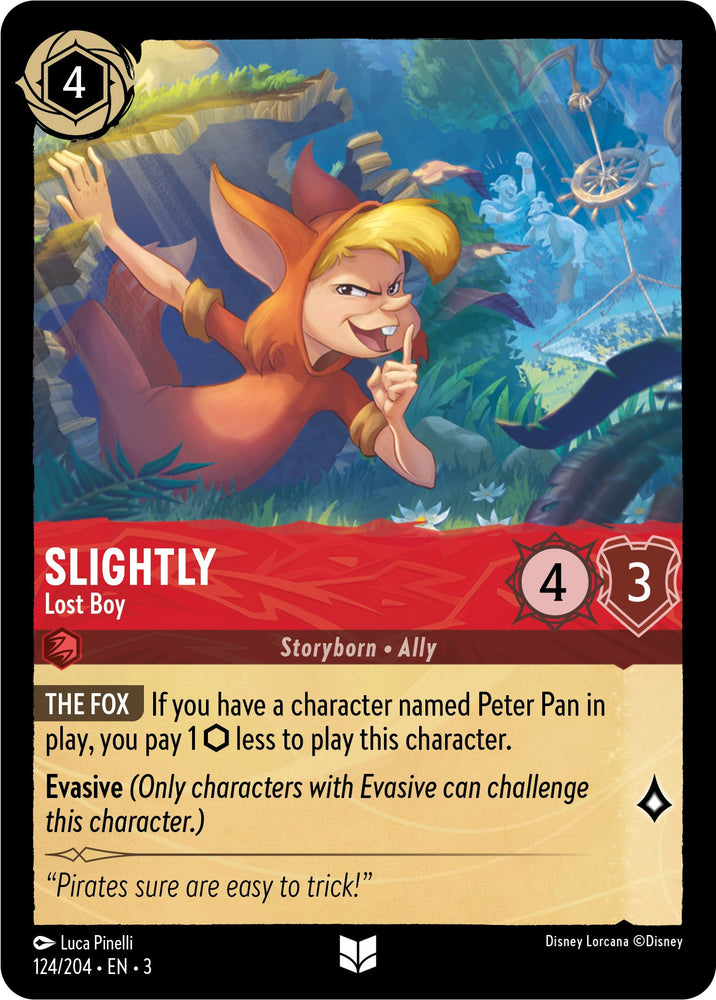 Slightly - Lost Boy (124/204) [Into the Inklands] - PokeCharles PokeStore