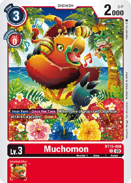 Muchomon [BT15-008] [Exceed Apocalypse] - PokeCharles PokeStore