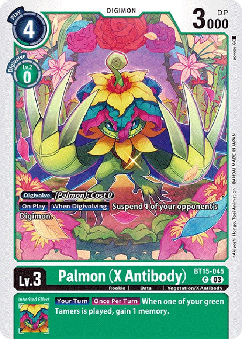 Palmon (X Antibody) [BT15-045] [Exceed Apocalypse] - PokeCharles PokeStore
