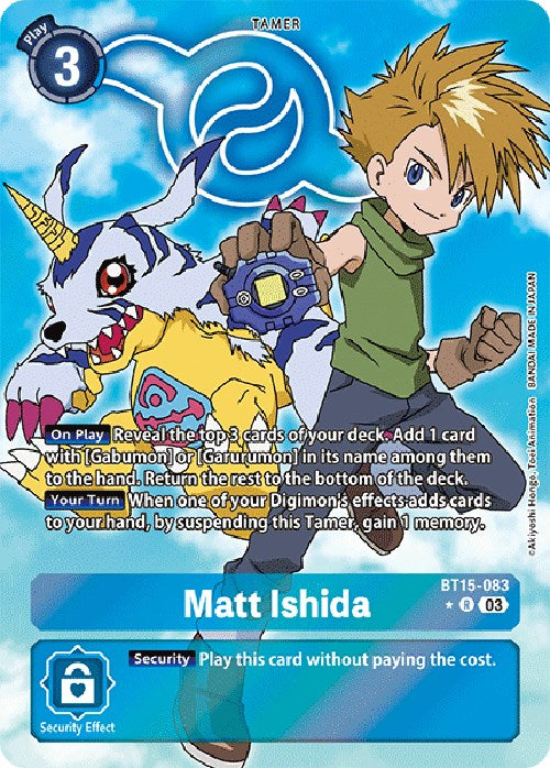 Matt Ishida [BT15-083] (Alternate Art) [Exceed Apocalypse] - PokeCharles PokeStore