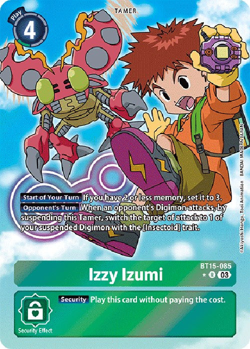 Izzy Izumi [BT15-085] (Alternate Art) [Exceed Apocalypse] - PokeCharles PokeStore