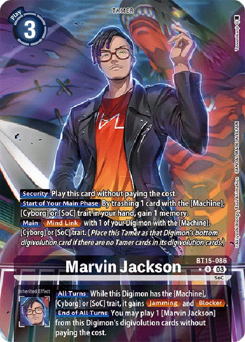Marvin Jackson [BT15-086] (Alternate Art) [Exceed Apocalypse] - PokeCharles PokeStore