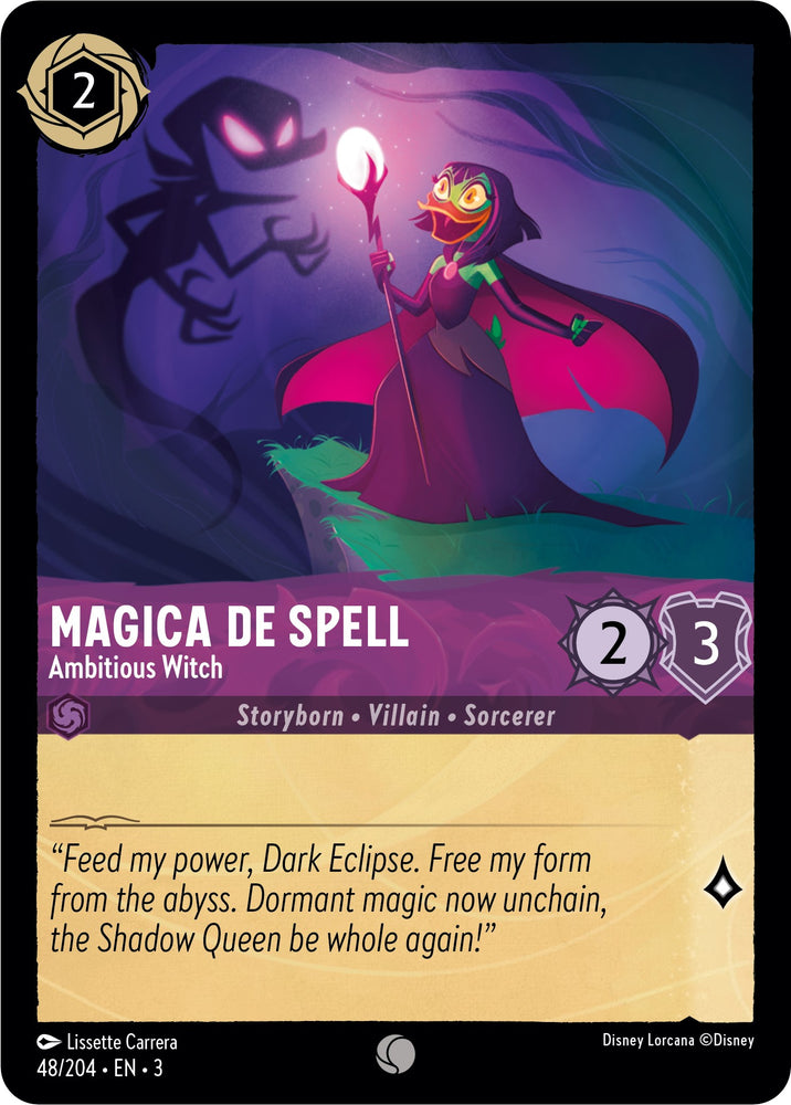 Magica De Spell - Ambitious Witch (48/204) [Into the Inklands] - PokeCharles PokeStore