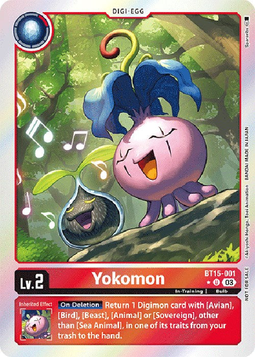 Yokomon [BT15-001] (Exceed Apocalypse Box Promotion Pack) [Exceed Apocalypse Promos] - PokeCharles PokeStore