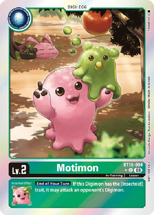 Motimon [BT15-004] (Exceed Apocalypse Box Promotion Pack) [Exceed Apocalypse Promos] - PokeCharles PokeStore