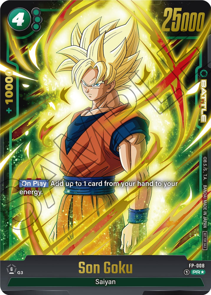 Son Goku (FP-008) (Gold) [Fusion World Promotion Cards] - PokeCharles PokeStore