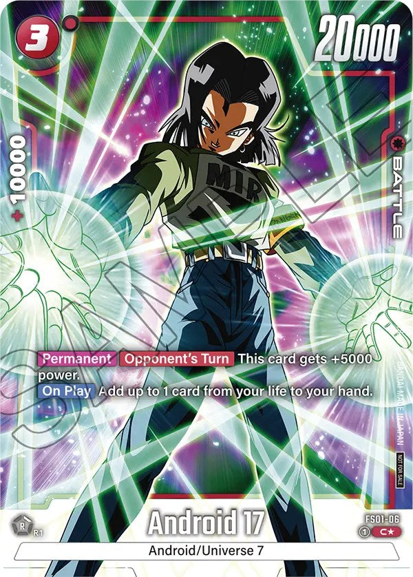 Android 17 (Tournament Pack -Winner- 01) [Fusion World Tournament Cards] - PokeCharles PokeStore