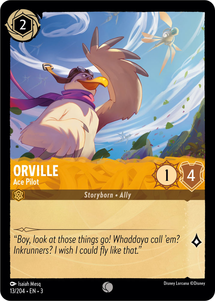 Orville - Ace Pilot (13/204) [Into the Inklands] - PokeCharles PokeStore