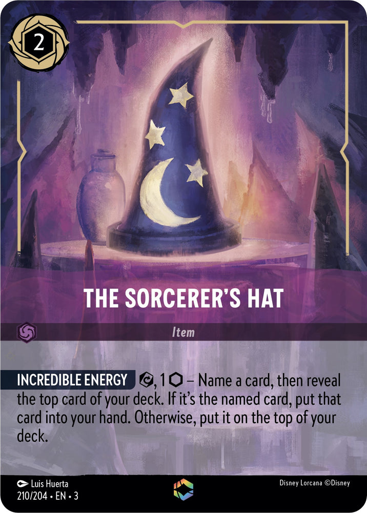 The Sorcerer's Hat (Enchanted) (210/204) [Into the Inklands] - PokeCharles PokeStore