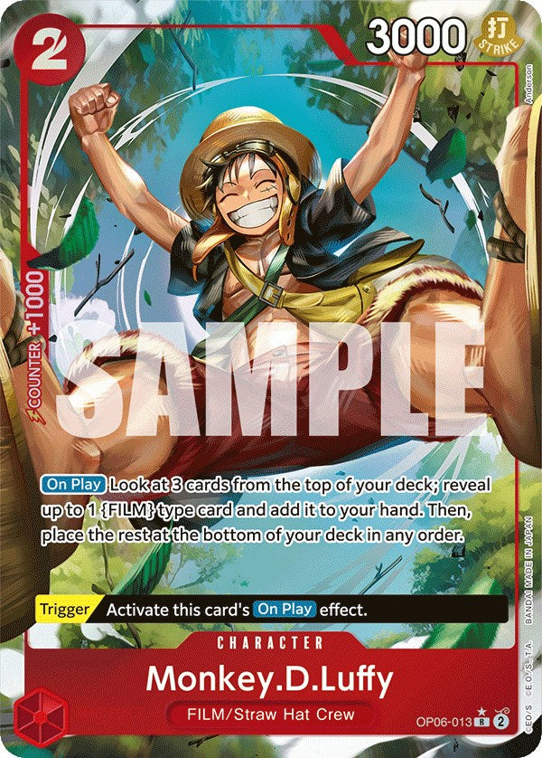 Monkey.D.Luffy (Alternate Art) [Wings of the Captain] - PokeCharles PokeStore
