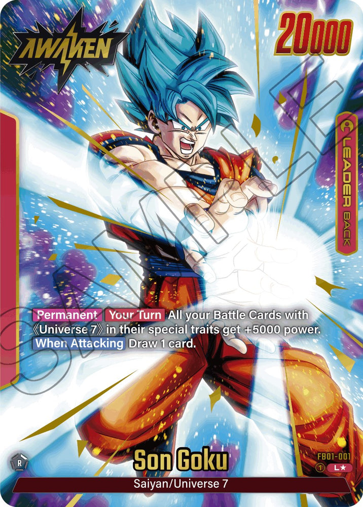 Son Goku (FB01-001) (Alternate Art) [Awakened Pulse] - PokeCharles PokeStore