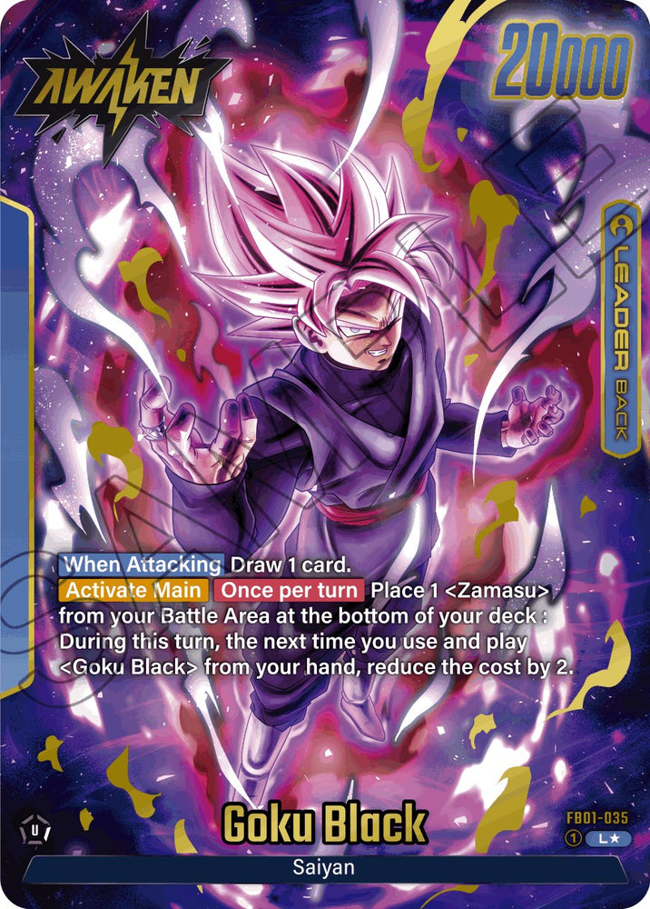 Goku Black (FB01-035) (Alternate Art) [Awakened Pulse] - PokeCharles PokeStore