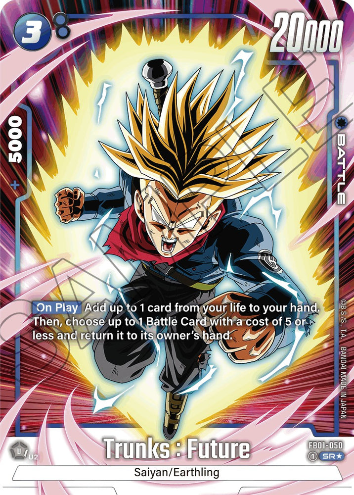 Trunks : Future (FB01-050) (Alternate Art) [Awakened Pulse] - PokeCharles PokeStore