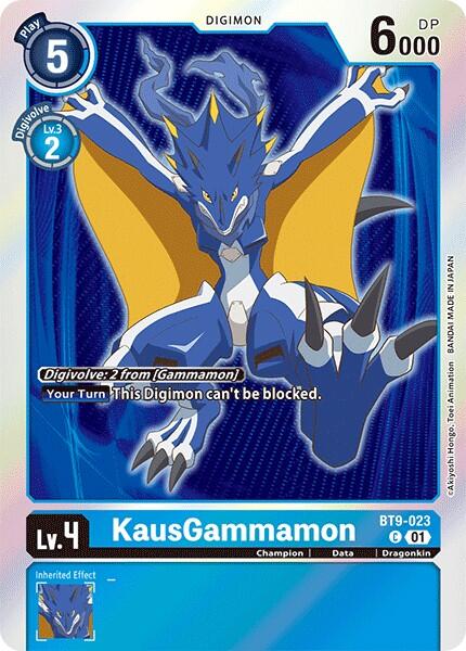 KausGammamon [BT9-023] (Double Pack Set 02) [X Record] - PokeCharles PokeStore