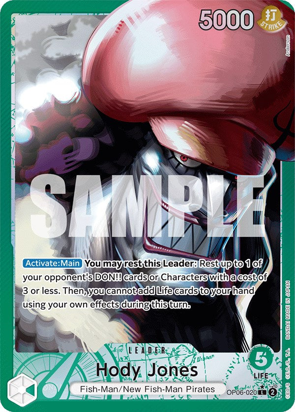 Hody Jones (Alternate Art) [Wings of the Captain] - PokeCharles PokeStore