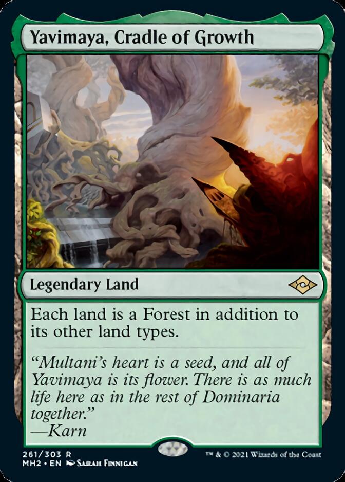 Yavimaya, Cradle of Growth [Modern Horizons 2] - PokeCharles PokeStore