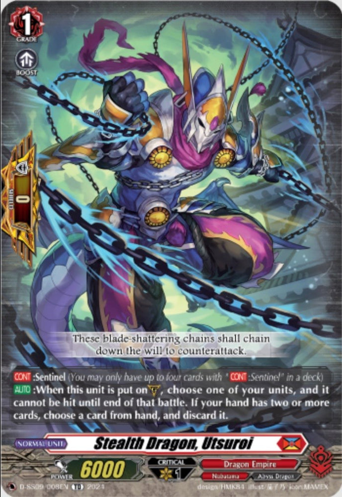 Stealth Dragon, Utsuroi (D-SS09/008EN) [Stride Deckset -Shiranui-] - PokeCharles PokeStore