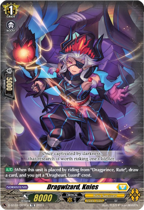 Dragwizard, Knies (D-SS10/003EN) [Stride Deckset -Luard-] - PokeCharles PokeStore
