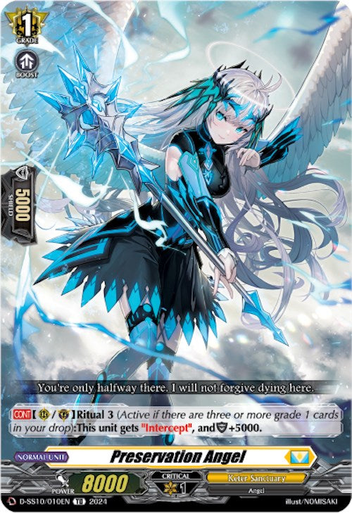 Preservation Angel (D-SS10/010EN) [Stride Deckset -Luard-] - PokeCharles PokeStore