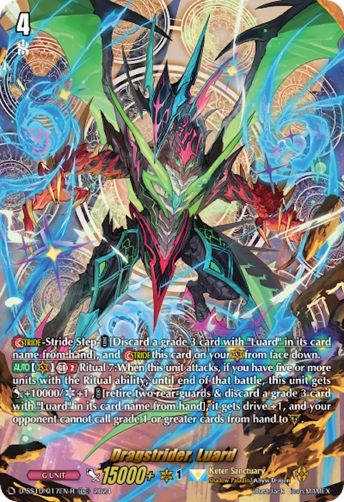 Dragstrider, Luard (TDR) (D-SS10/017EN-R) [Stride Deckset -Luard-] - PokeCharles PokeStore