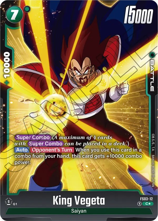 King Vegeta (Bonus Pack Alternate Art) [Starter Deck: Broly] - PokeCharles PokeStore