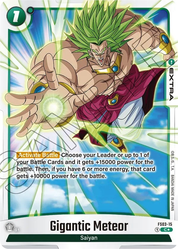 Gigantic Meteor (Bonus Pack Alternate Art) [Starter Deck: Broly] - PokeCharles PokeStore