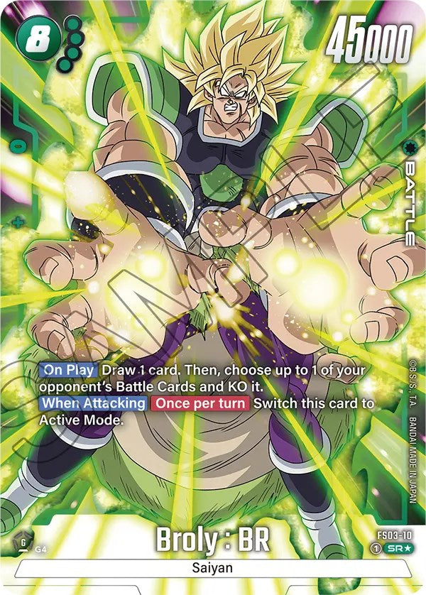 Broly : BR (Bonus Pack Alternate Art) [Starter Deck: Broly] - PokeCharles PokeStore