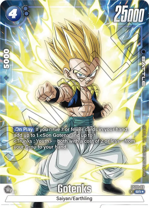Gotenks (FS02-03) (Bonus Pack Alternate Art) [Starter Deck: Vegeta] - PokeCharles PokeStore