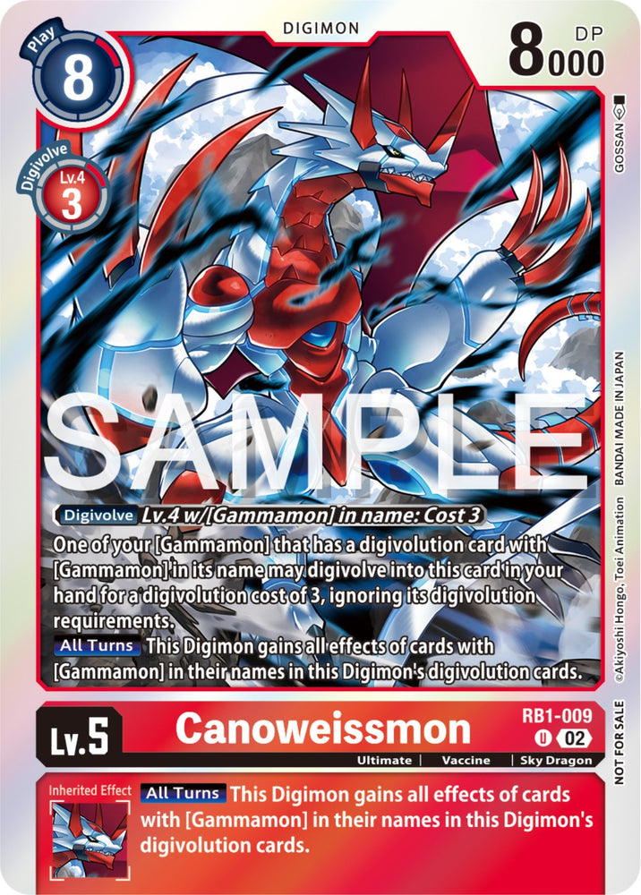 Canoweissmon [RB1-009] (Event Pack 6) [Resurgence Booster] - PokeCharles PokeStore