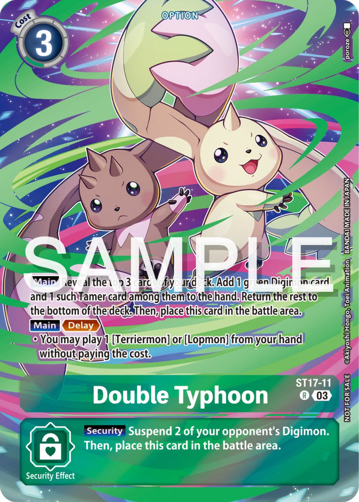 Double Typhoon [ST17-11] (Spring Break Event 2024) [Starter Deck: Double Typhoon Advanced Deck Set Promos] - PokeCharles PokeStore