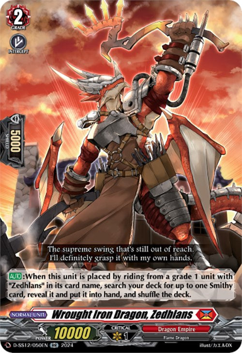Wrought Iron Dragon, Zedhlans (D-SS12/050EN) [Triple Drive] - PokeCharles PokeStore