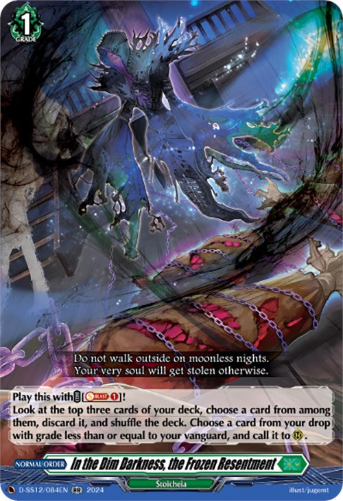 In The Dim Darkness, The Frozen Resentment (D-SS12/084EN) [Triple Drive] - PokeCharles PokeStore
