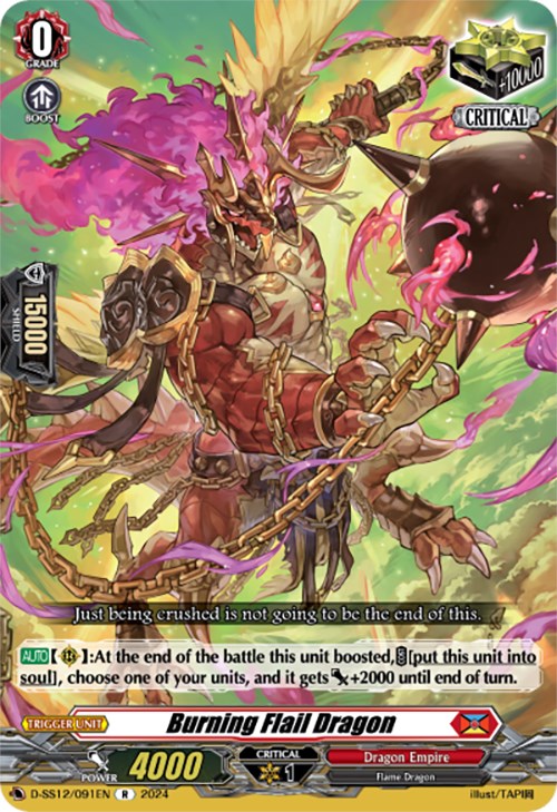 Burning Flail Dragon (D-SS12/091EN) [Triple Drive] - PokeCharles PokeStore