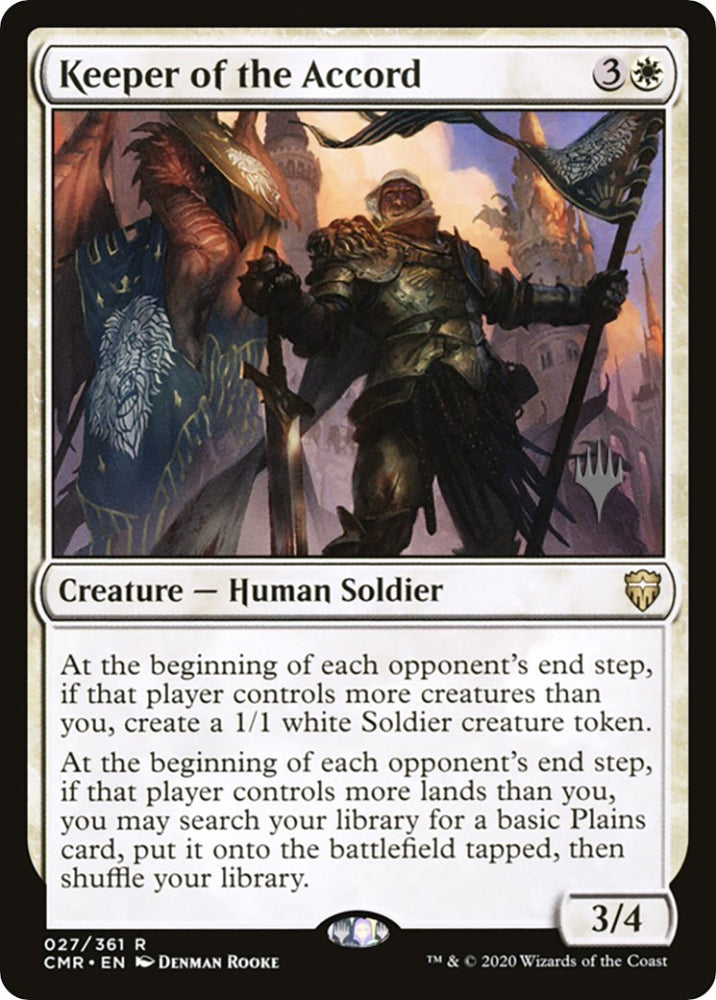 Keeper of the Accord (Promo Pack) [Murders at Karlov Manor Promos] - PokeCharles PokeStore
