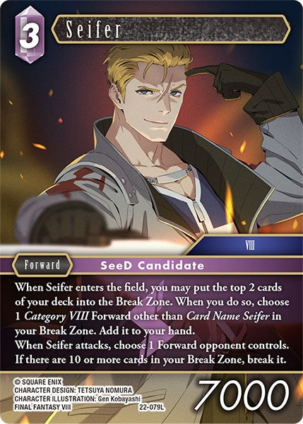 Seifer [Hidden Hope] - PokeCharles PokeStore