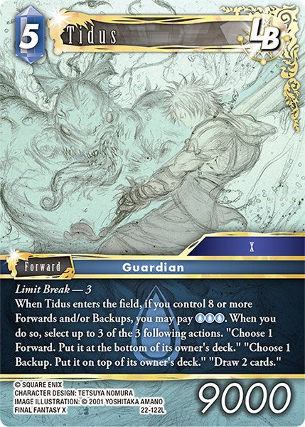 Tidus LB [Hidden Hope] - PokeCharles PokeStore