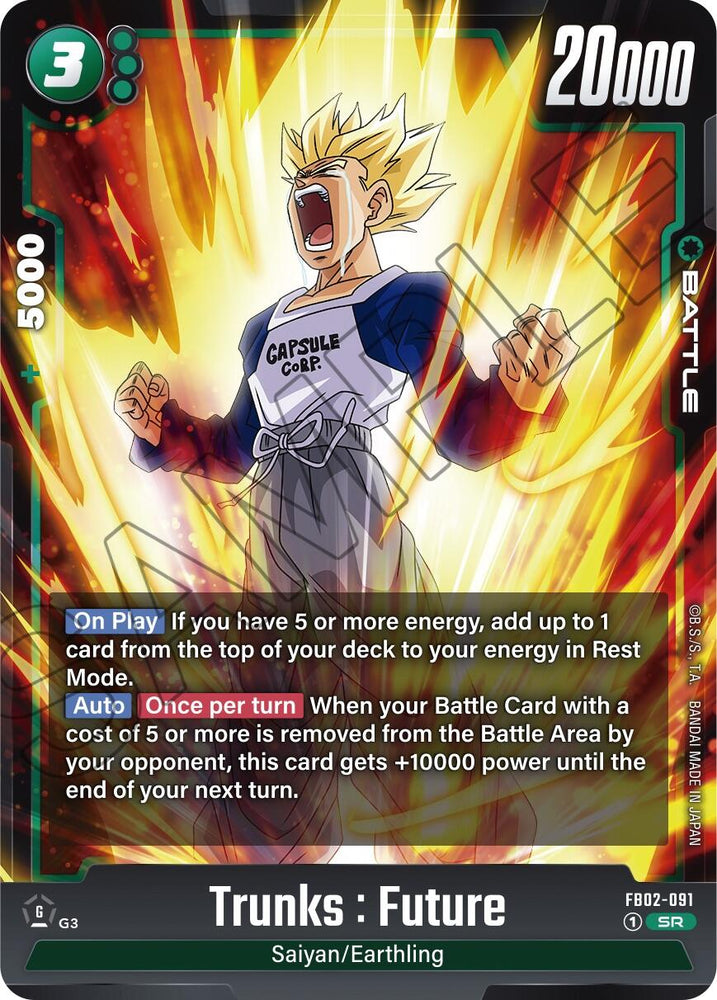Trunks : Future [Blazing Aura] - PokeCharles PokeStore