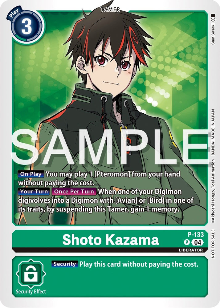 Shoto Kazama [P-133] [Promotional Cards] - PokeCharles PokeStore