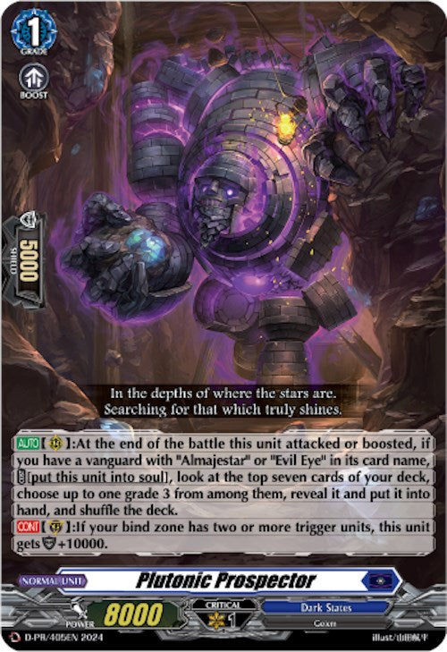 Plutonic Prospector (D-PR/405) [D Promo Cards] - PokeCharles PokeStore