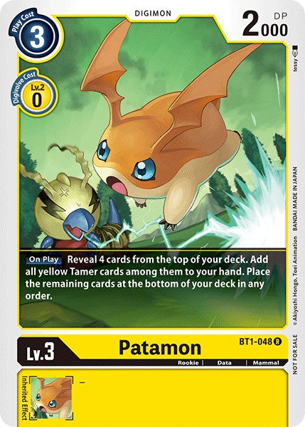 Patamon [BT1-048] (Official Tournament Pack Vol.3) [Release Special Booster Promos] - PokeCharles PokeStore