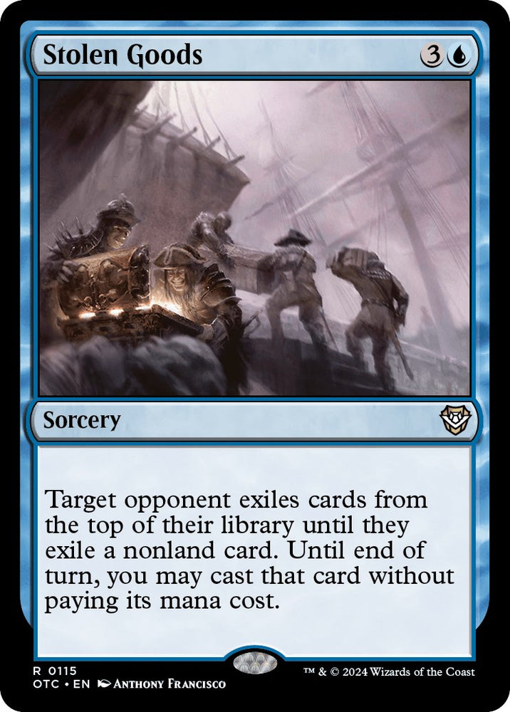 Stolen Goods [Outlaws of Thunder Junction Commander] - PokeCharles PokeStore