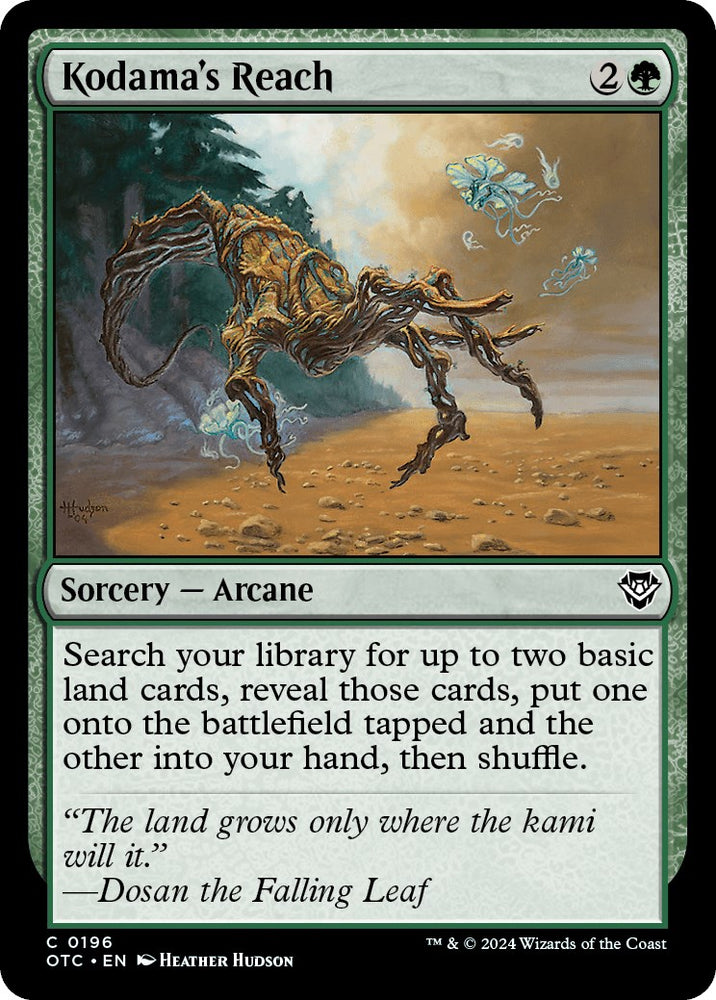 Kodama's Reach [Outlaws of Thunder Junction Commander] - PokeCharles PokeStore