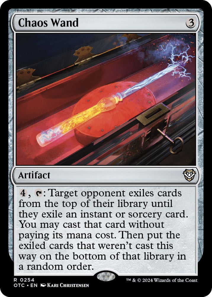 Chaos Wand [Outlaws of Thunder Junction Commander] - PokeCharles PokeStore