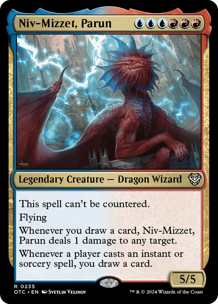 Niv-Mizzet, Parun [Outlaws of Thunder Junction Commander] - PokeCharles PokeStore