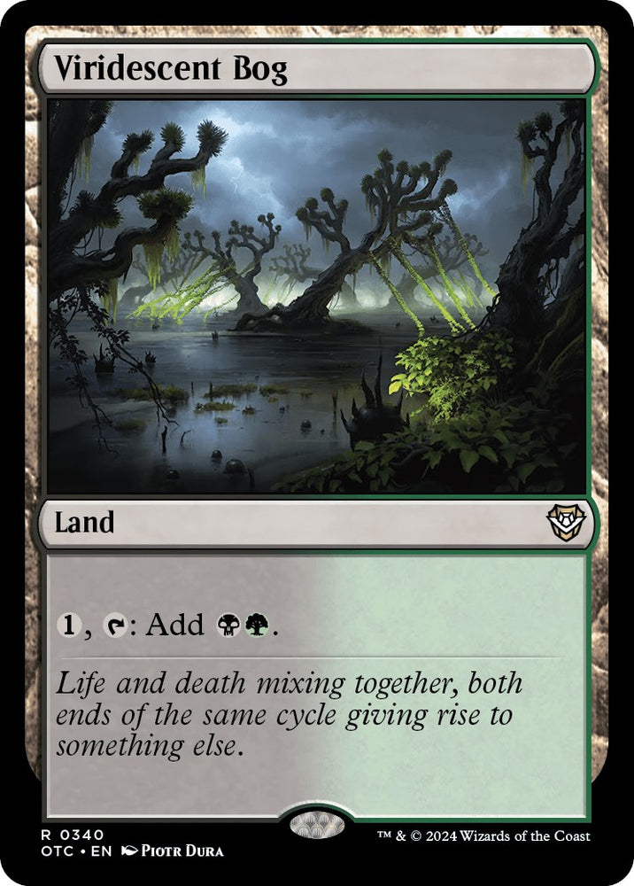 Viridescent Bog [Outlaws of Thunder Junction Commander] - PokeCharles PokeStore