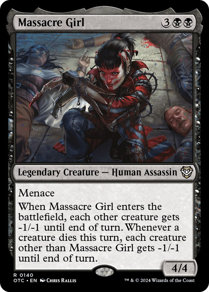 Massacre Girl [Outlaws of Thunder Junction Commander] - PokeCharles PokeStore