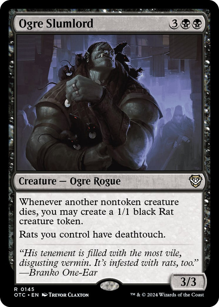 Ogre Slumlord [Outlaws of Thunder Junction Commander] - PokeCharles PokeStore