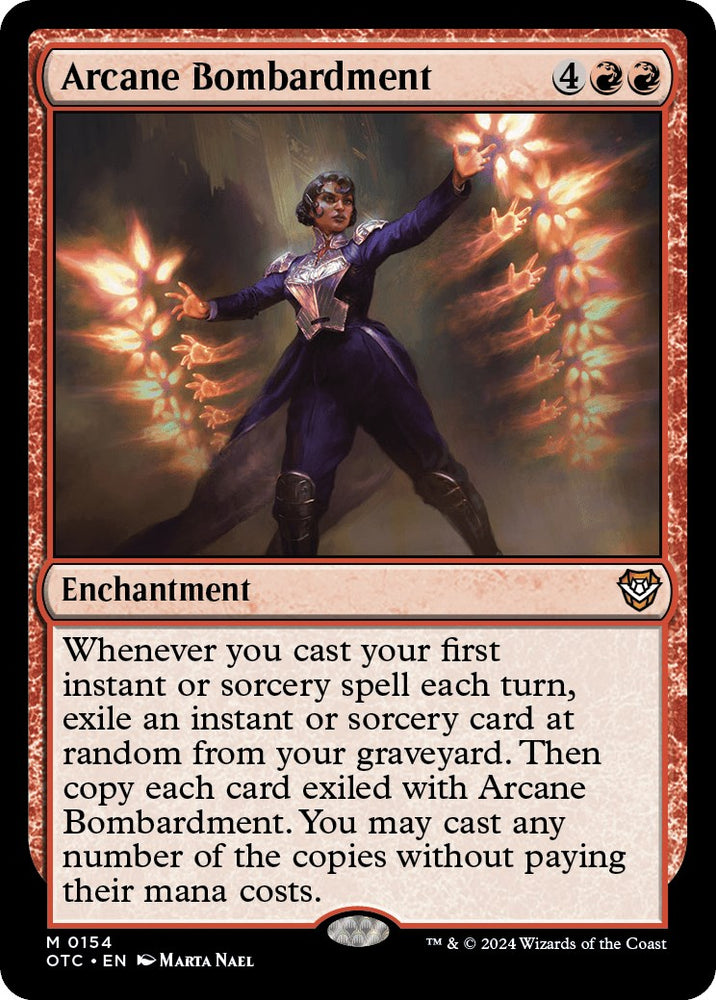 Arcane Bombardment [Outlaws of Thunder Junction Commander] - PokeCharles PokeStore