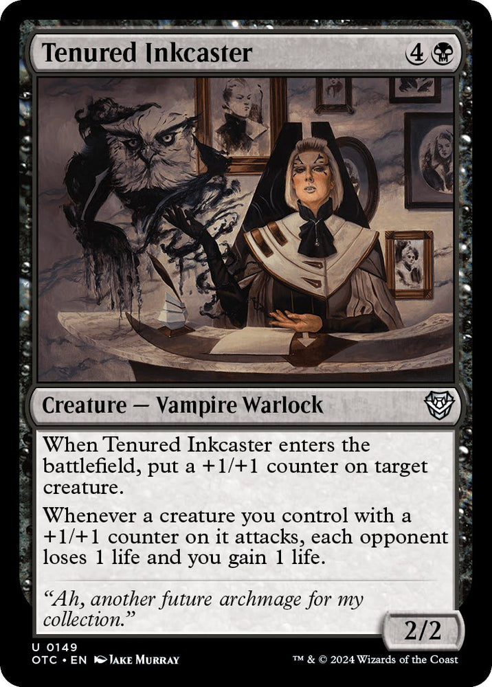 Tenured Inkcaster [Outlaws of Thunder Junction Commander] - PokeCharles PokeStore